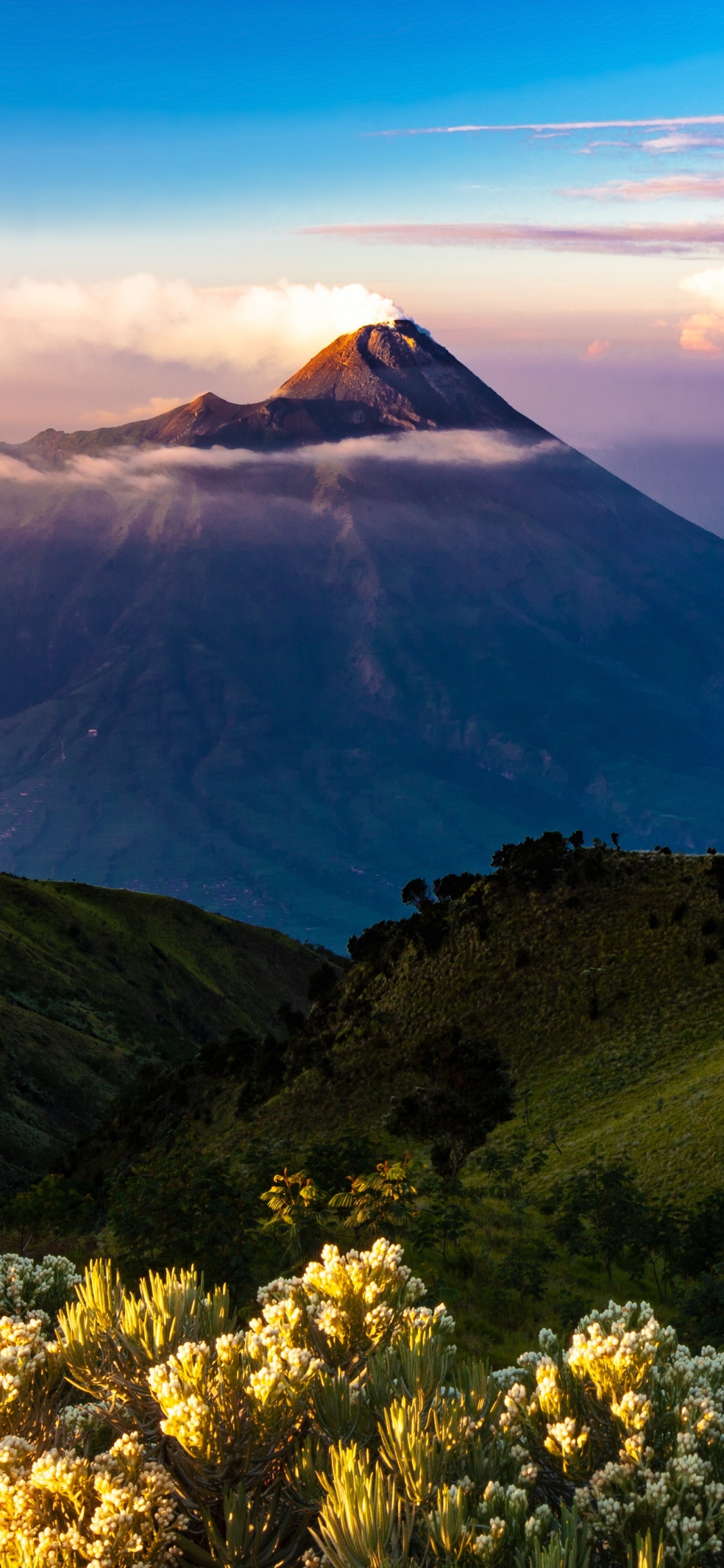 Mountainous Landforms, Mountain, Natural Landscape, Nature, Mountain Range. Wallpaper in 1125x2436 Resolution
