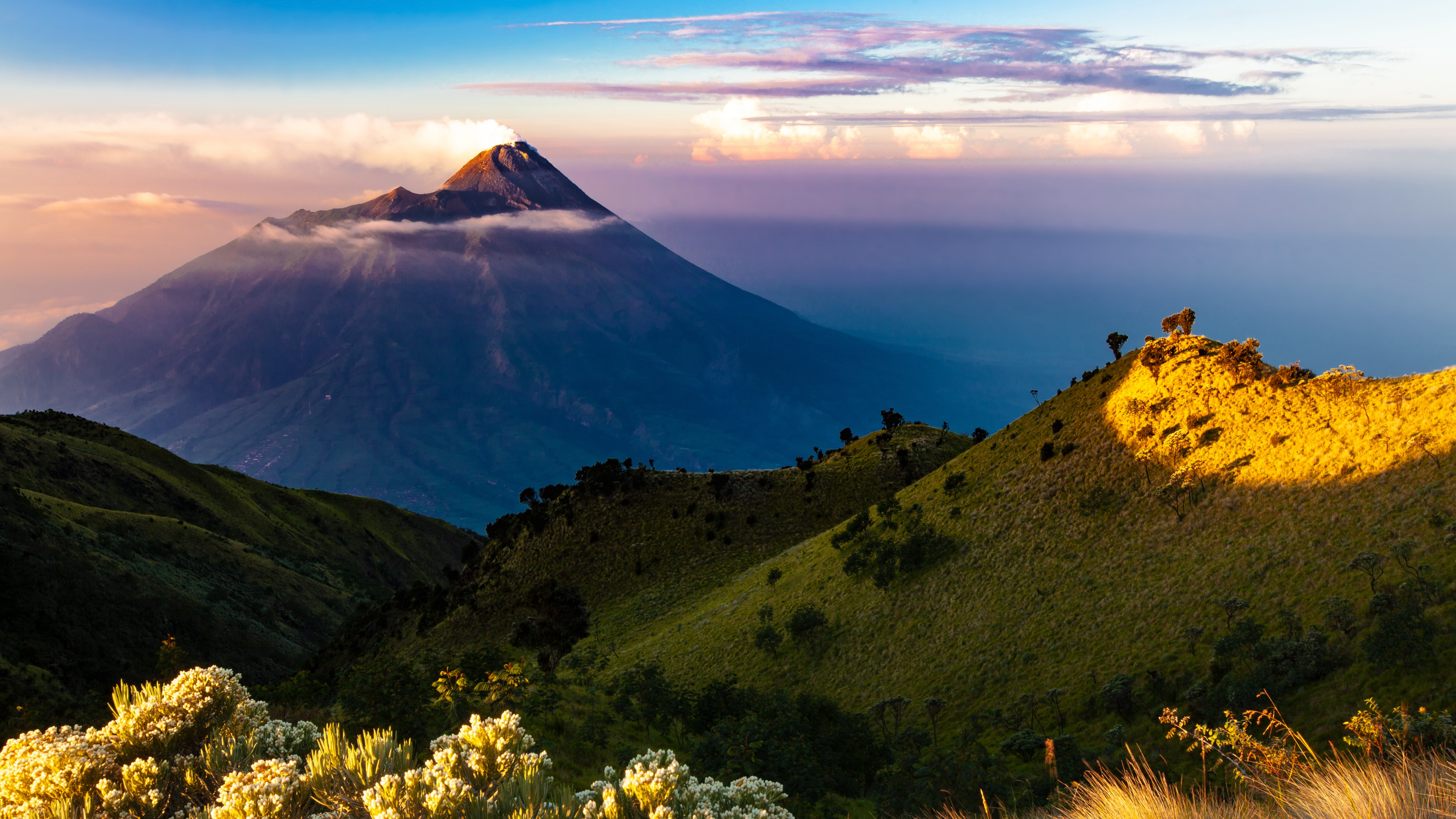 Mountainous Landforms, Mountain, Natural Landscape, Nature, Mountain Range. Wallpaper in 3840x2160 Resolution