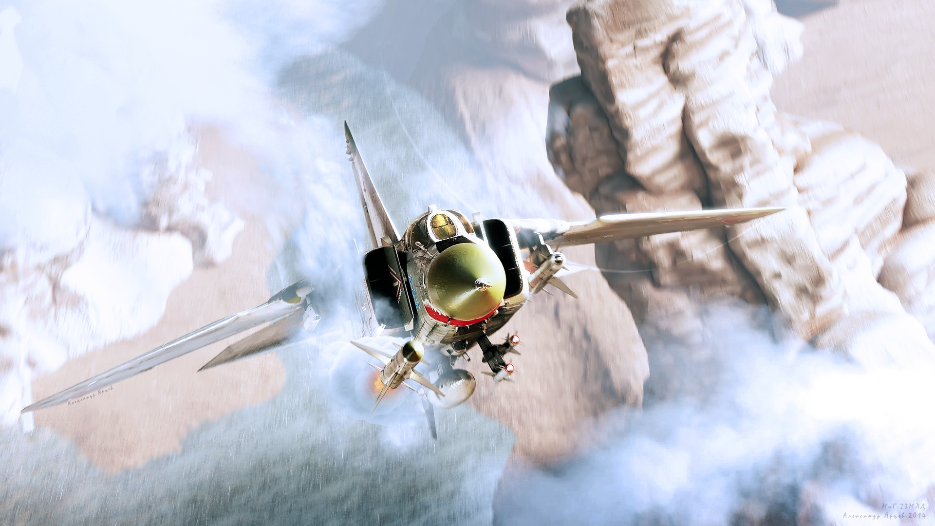 Avion à Réaction Blanc et Noir Dans Les Airs Pendant la Journée. Wallpaper in 1920x1080 Resolution