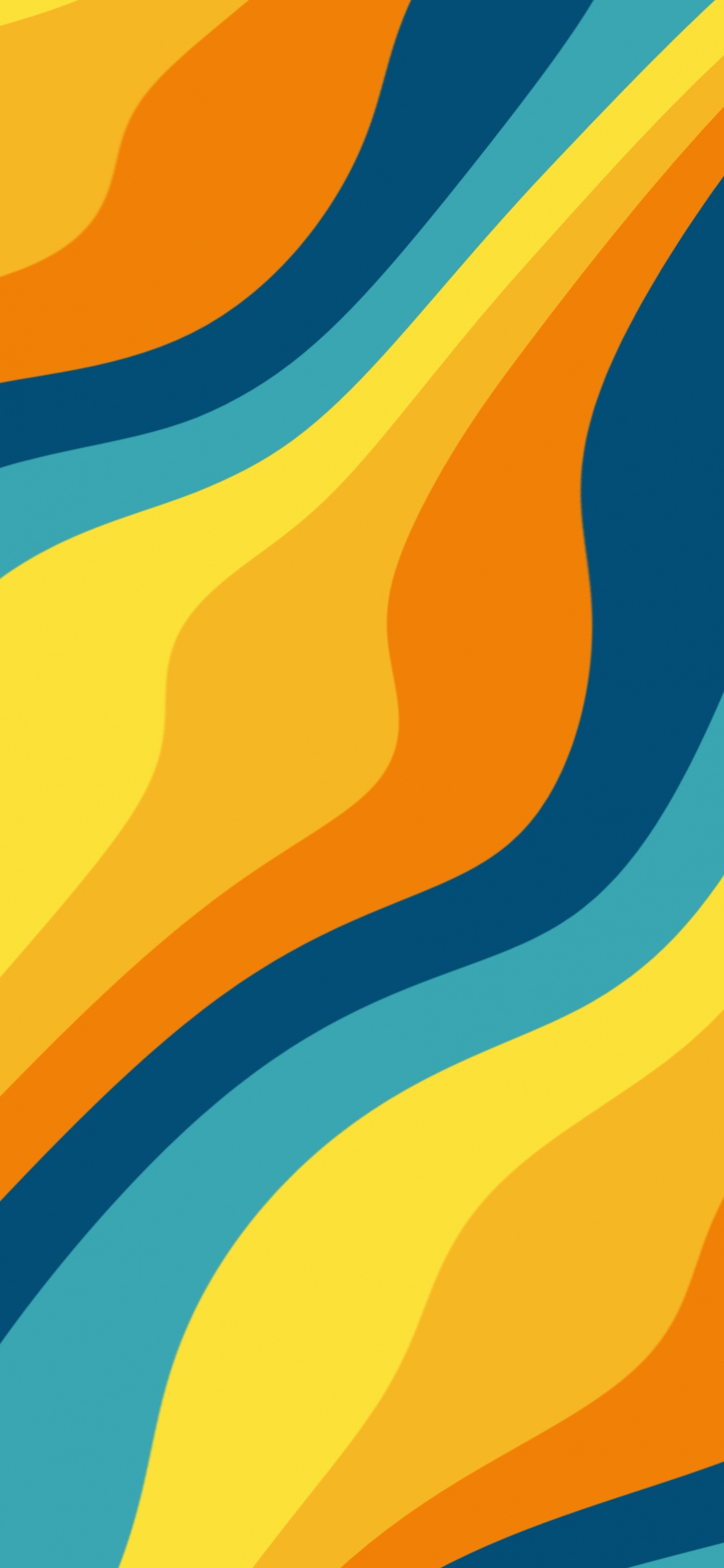 Orange, Graphisme, la Pureté de la Couleur, Azure, Ligne. Wallpaper in 1125x2436 Resolution