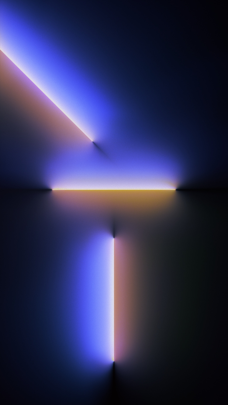 IPhone 13 Pro Blue Mod 壁纸 750x1334 允许