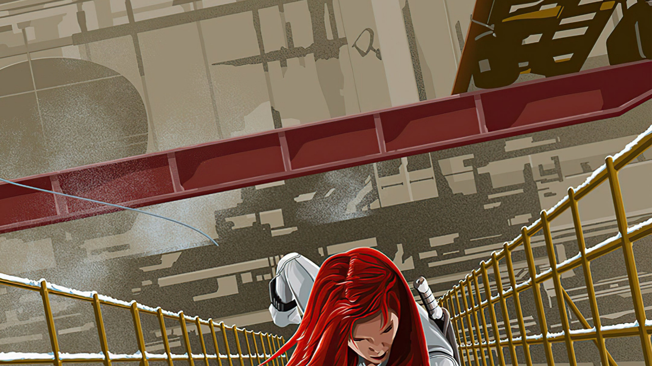 Affiche de Veuve Noire, Natasha Romanoff, Yelena Belova, Affiche, Les Studios Marvel. Wallpaper in 1280x720 Resolution