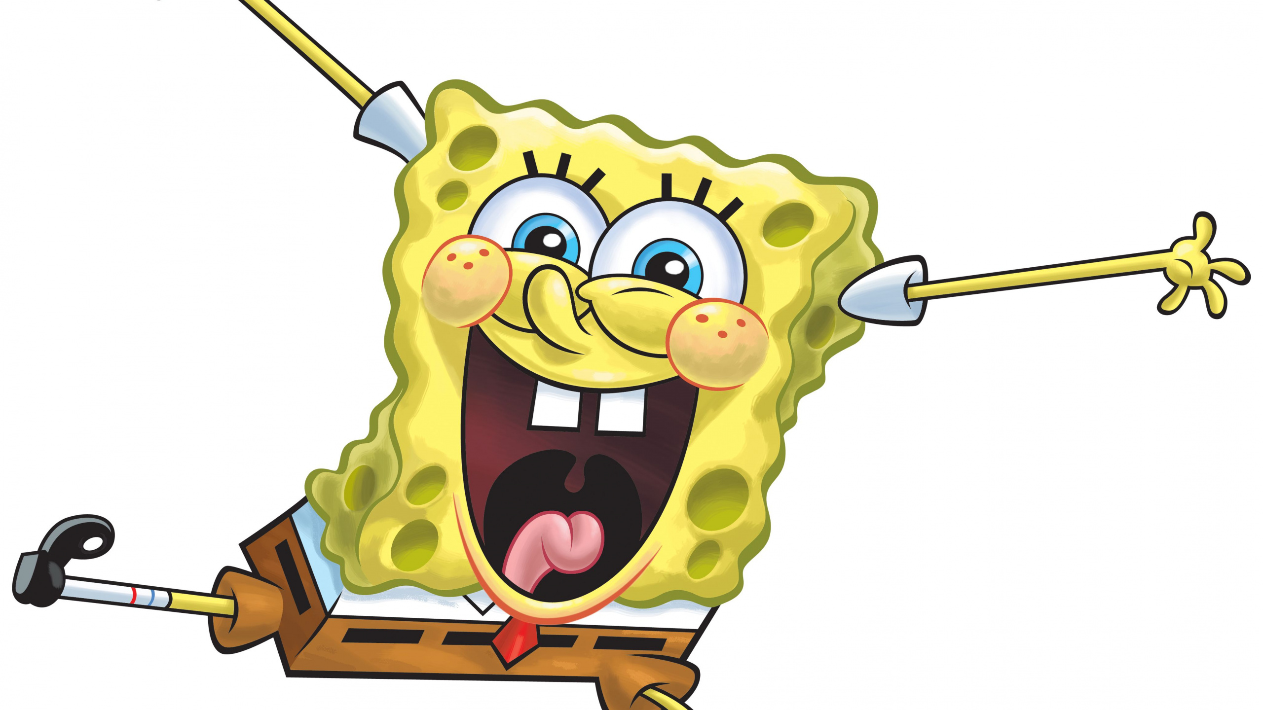 剪贴画的, 卡通, 艺术, 黄色的, 电视 壁纸 2560x1440 允许