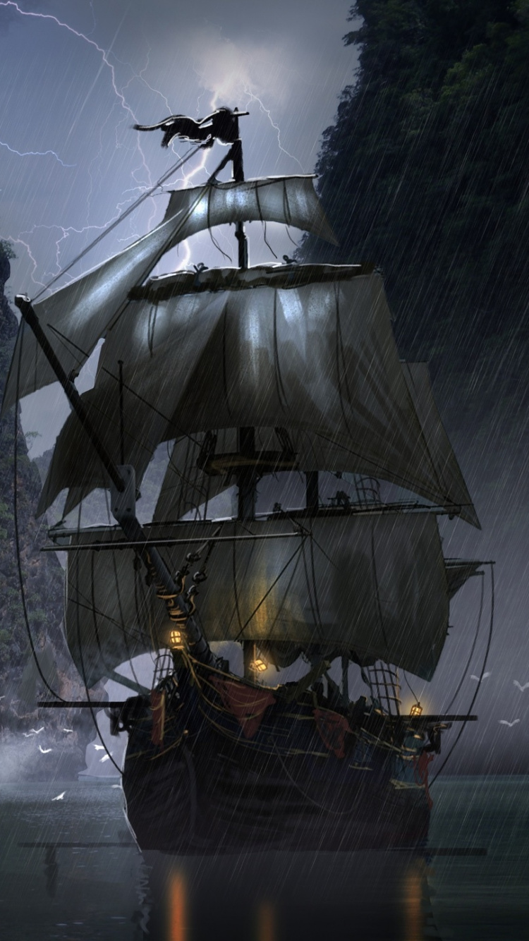 Fontaine D'eau Près Des Arbres Verts Pendant la Journée. Wallpaper in 750x1334 Resolution