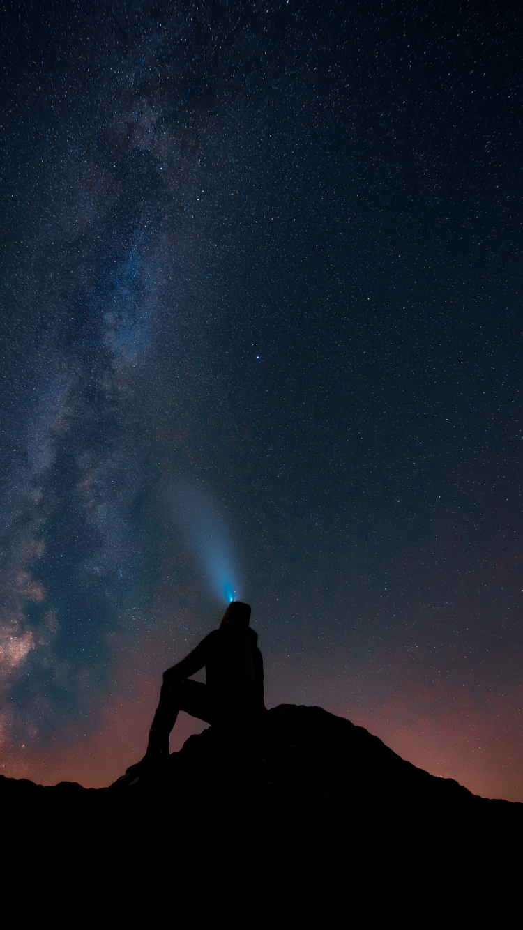 Estrella, Espacio, Naturaleza, Ambiente, Objeto Astronómico. Wallpaper in 750x1334 Resolution