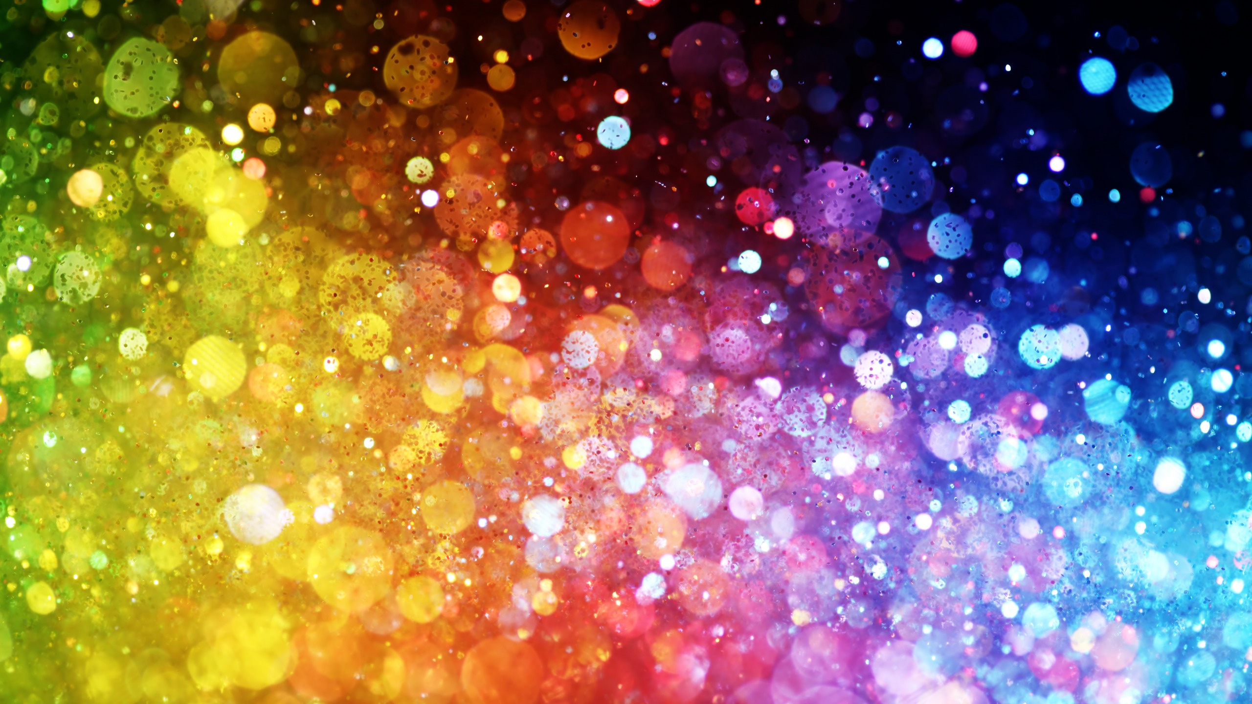 Luces Amarillas Rosadas y Azules. Wallpaper in 2560x1440 Resolution