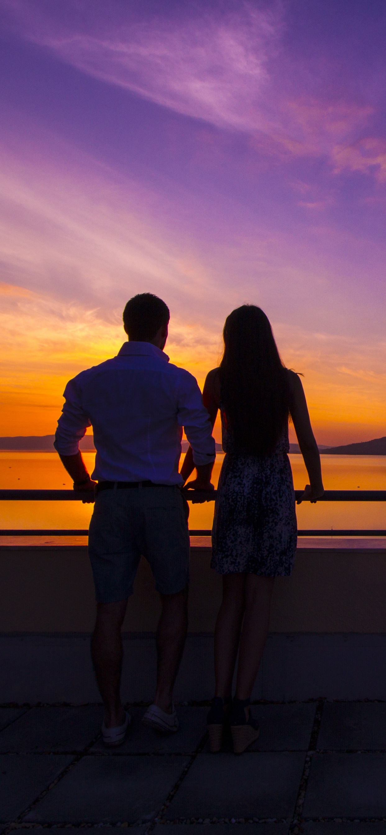 Puesta, Afterglow, Atardecer, Noche, Mañana. Wallpaper in 1242x2688 Resolution