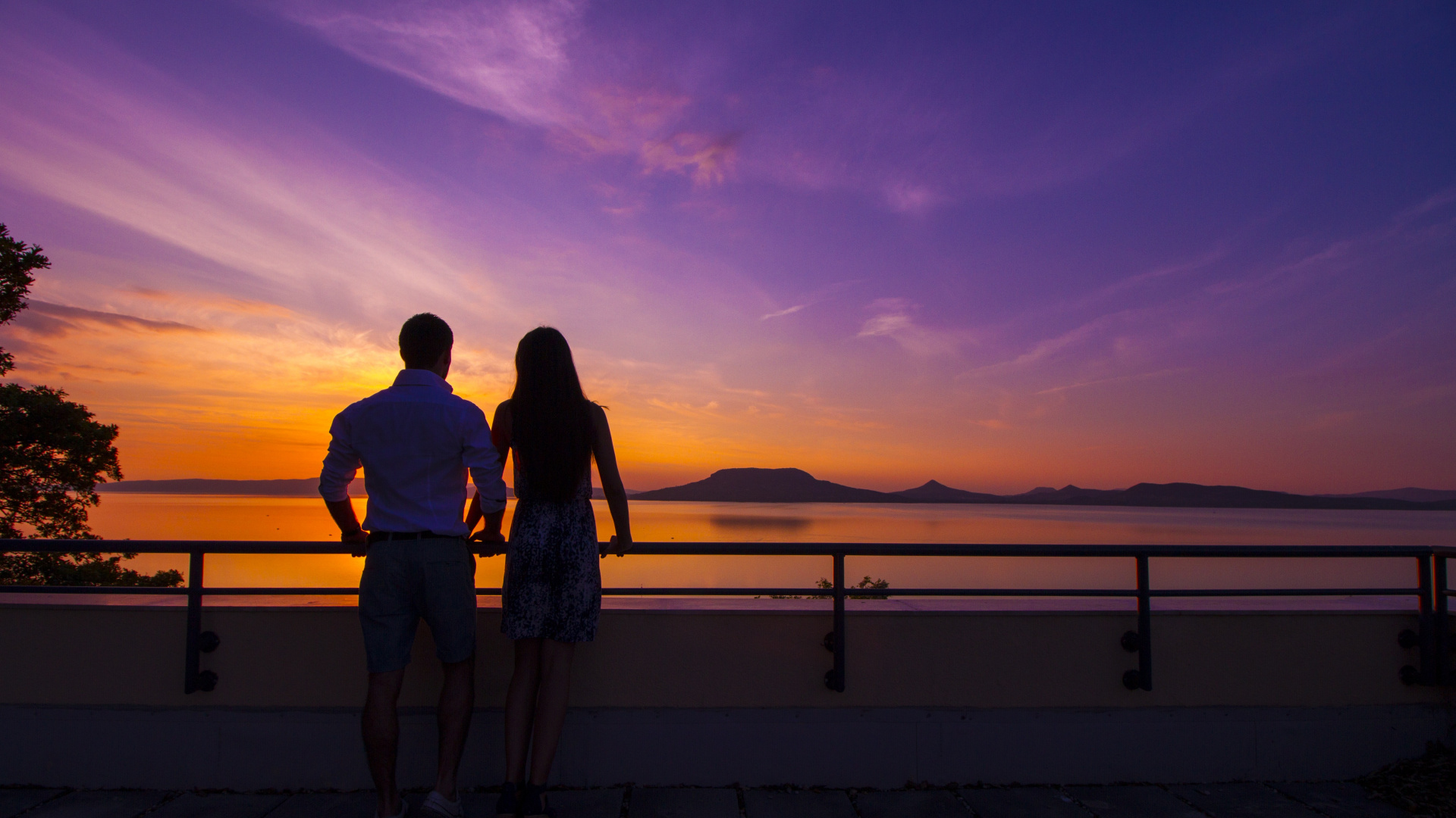 Horizon, Afterglow, Soir, Lever, Matin. Wallpaper in 1920x1080 Resolution