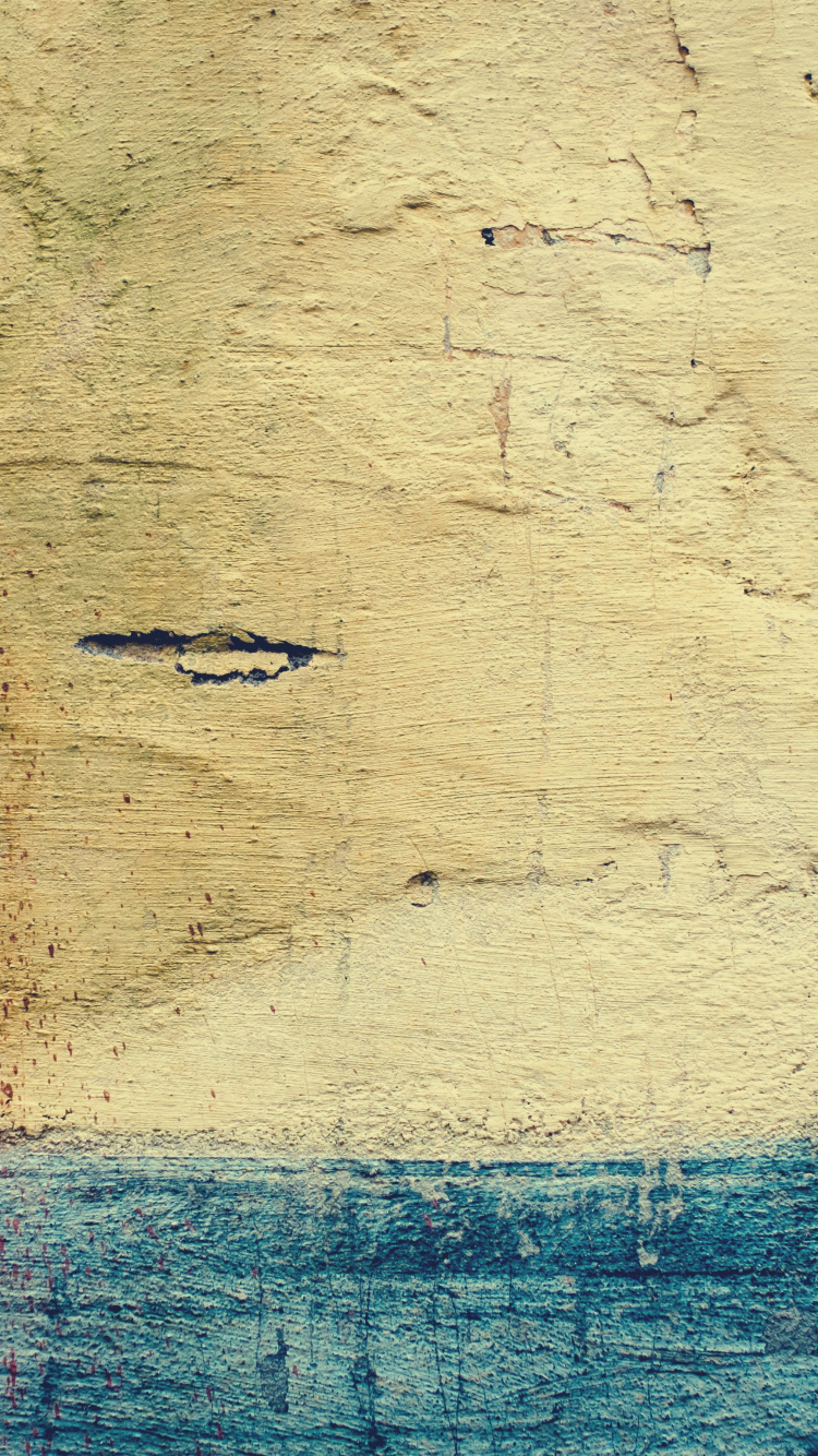 Brown Blue and Red Abstract Painting. Wallpaper in 750x1334 Resolution