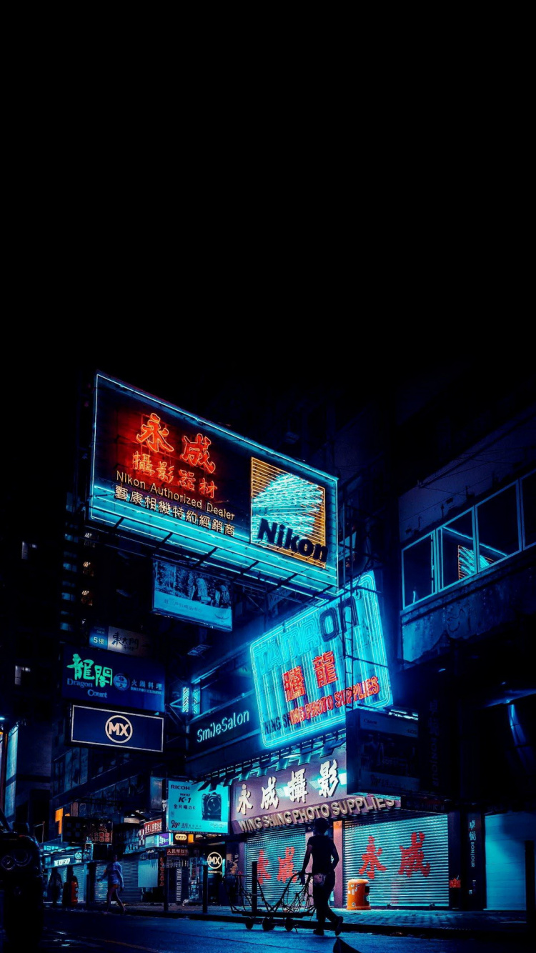 Itap of a Street in Hong Kong, fa Yuen Street, Building, Window, Electricity. Wallpaper in 750x1334 Resolution