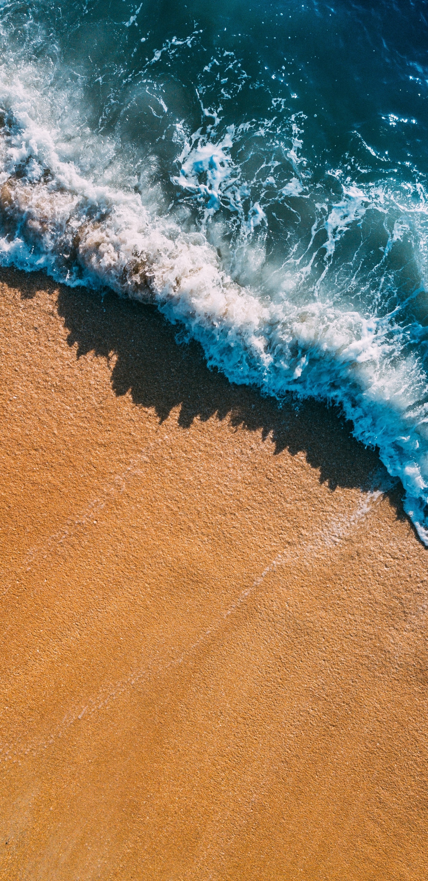 Mer, Eau, Fluide, Plage, Liquid. Wallpaper in 1440x2960 Resolution