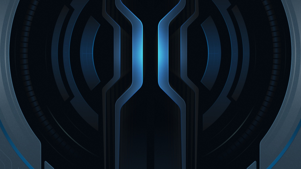 Xiaomi, Blackshark 2 Pro, Xiaomi Schwarzer Hai 2, Android, Muster. Wallpaper in 1280x720 Resolution