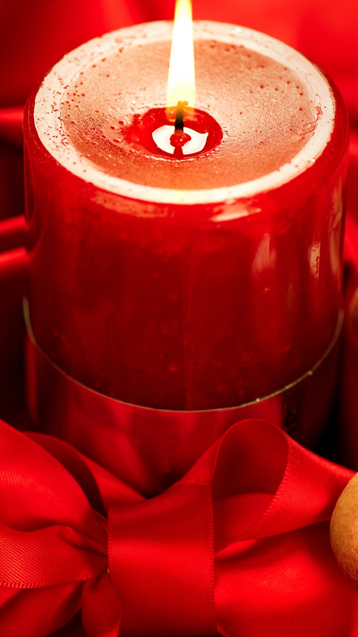 Heart, Candle, Lighting, Fruit, Still Life. Wallpaper in 720x1280 Resolution