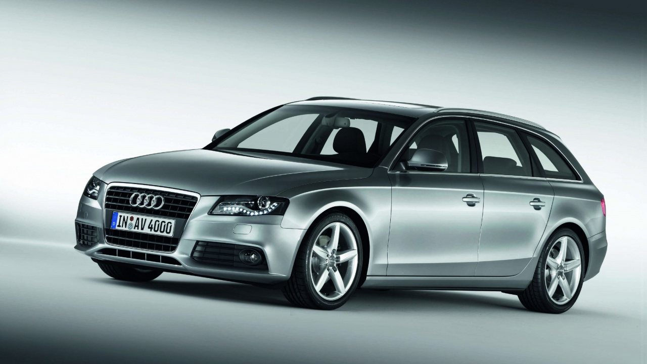 Graustufenfoto Von Audi a 4. Wallpaper in 1280x720 Resolution