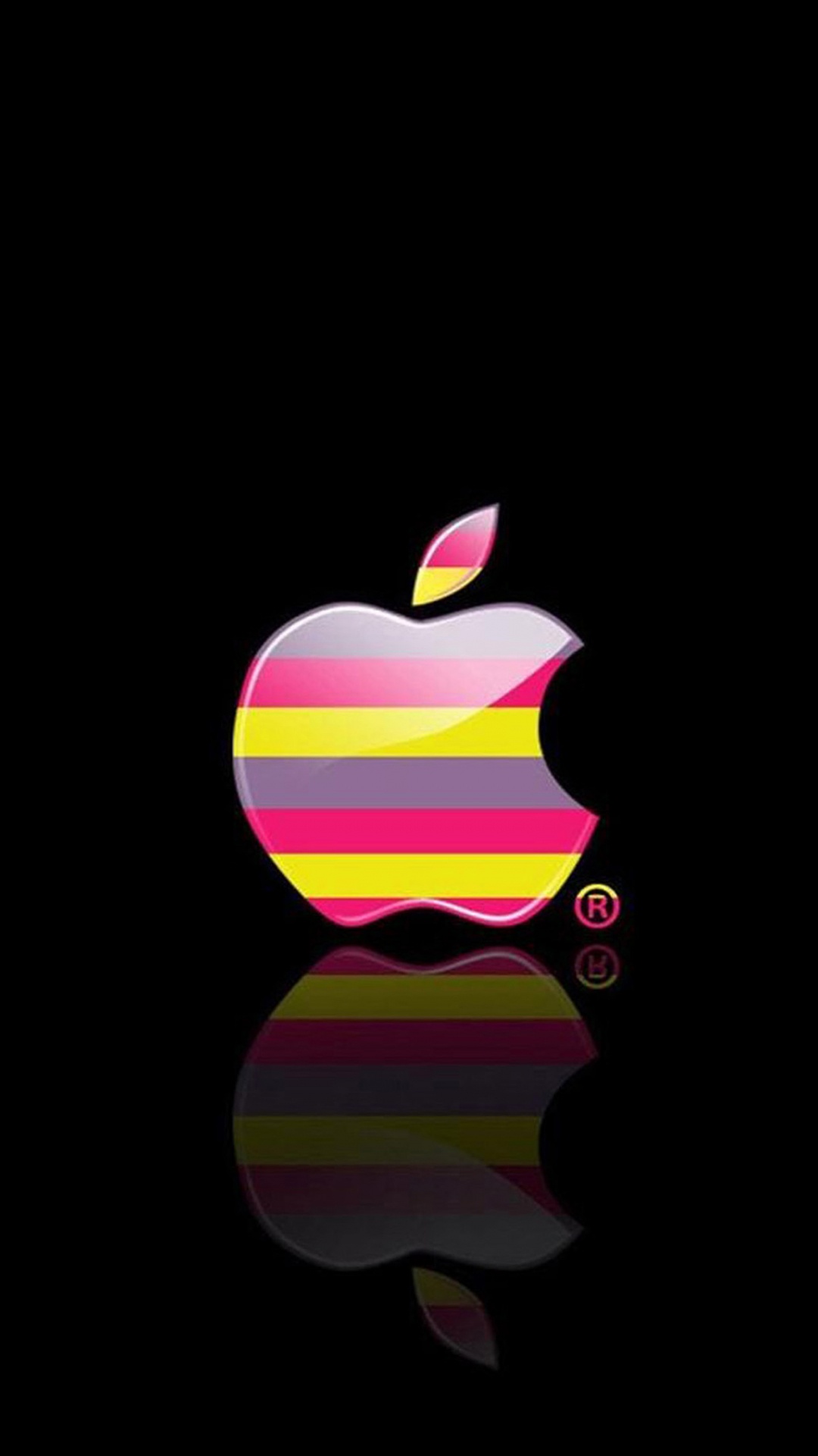 品红色, Apple, 剪贴画的, 粉红色, 图形设计 壁纸 1080x1920 允许