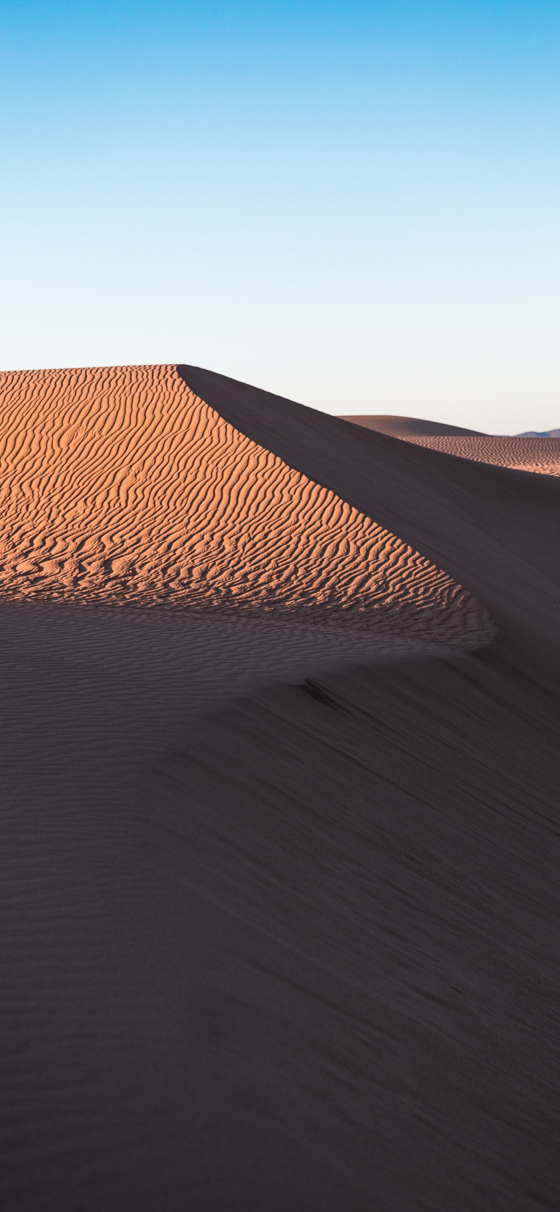 Singender Sand, Mathematik, Piste, Naturlandschaft, Erg. Wallpaper in 1125x2436 Resolution