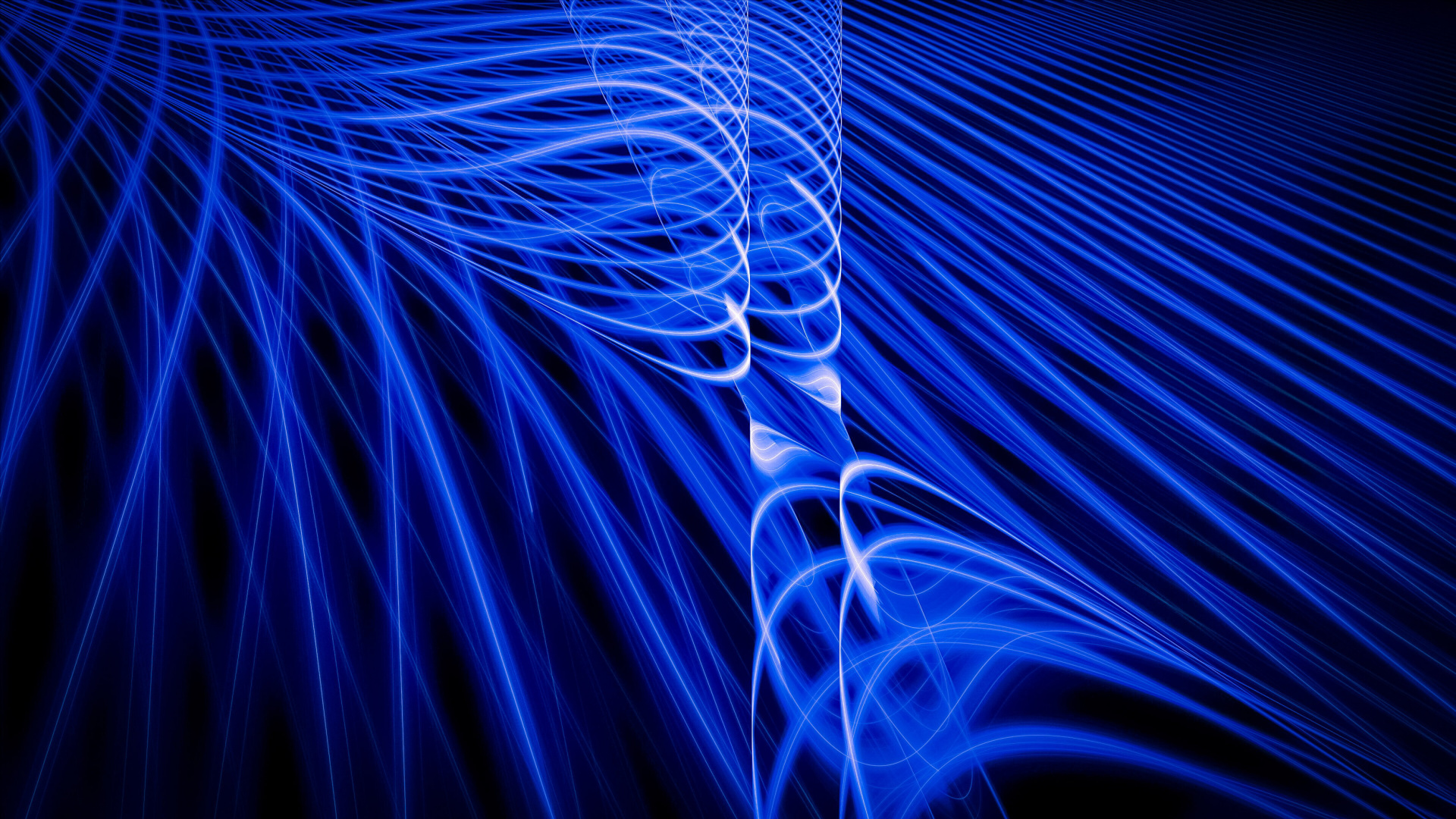 Blue and White Light Digital Wallpaper. Wallpaper in 1920x1080 Resolution