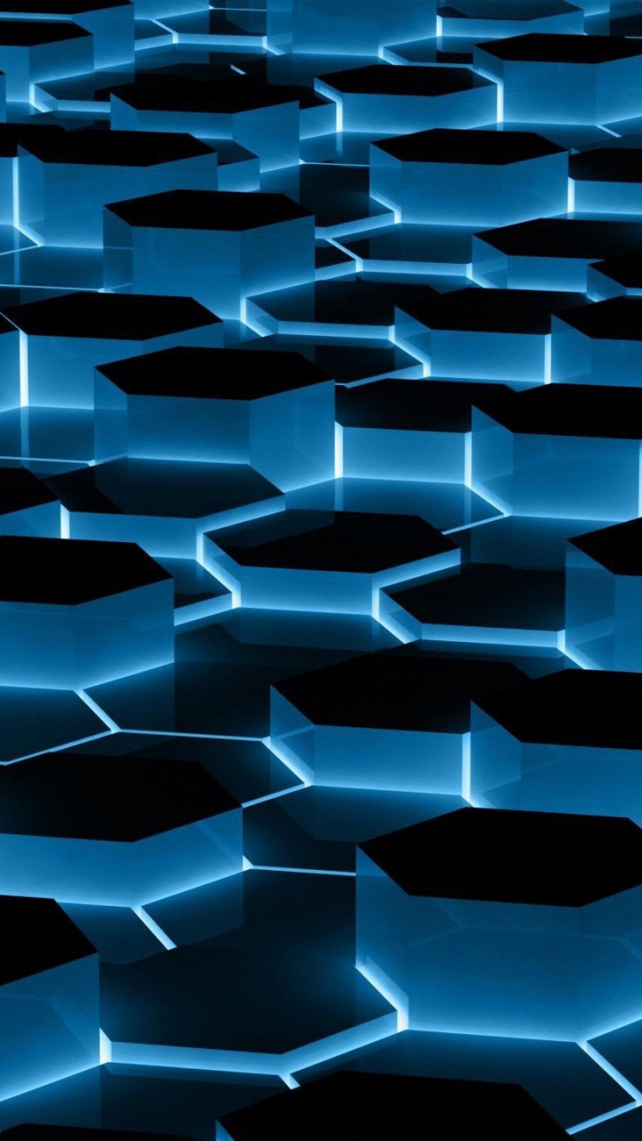 Blocs Orange Sur Fond Blanc. Wallpaper in 720x1280 Resolution