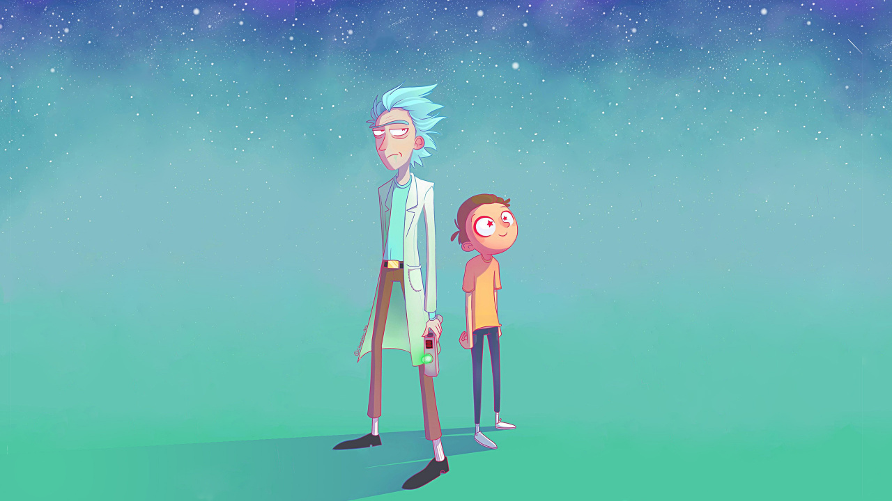Rick and Morty, 莫蒂*史密斯, 里克斯*桑切斯, 瑞克和莫蒂-第4季, 卡通 壁纸 1280x720 允许