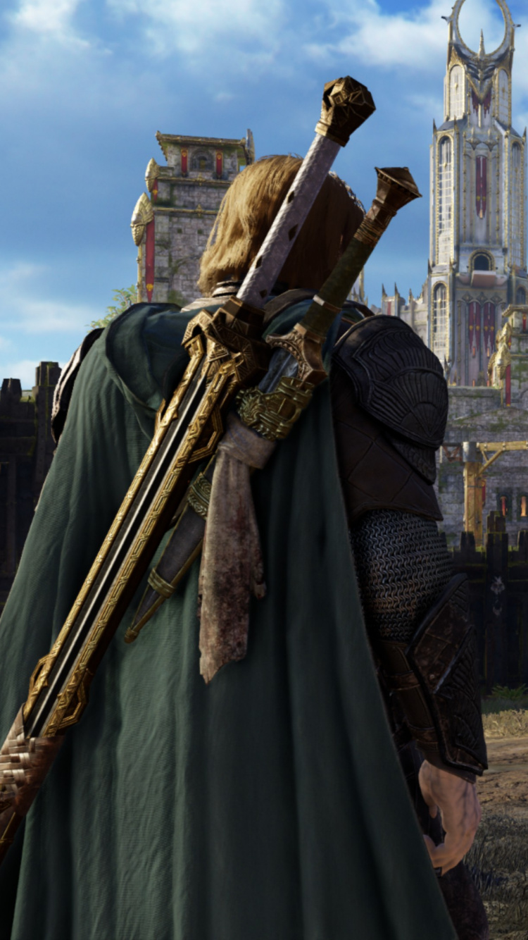 Frau in Schwarz-braunem Kleid, Die Tagsüber Auf Einer Braunen Wiese in Der Nähe Eines Braunen Gebäudes Steht. Wallpaper in 750x1334 Resolution