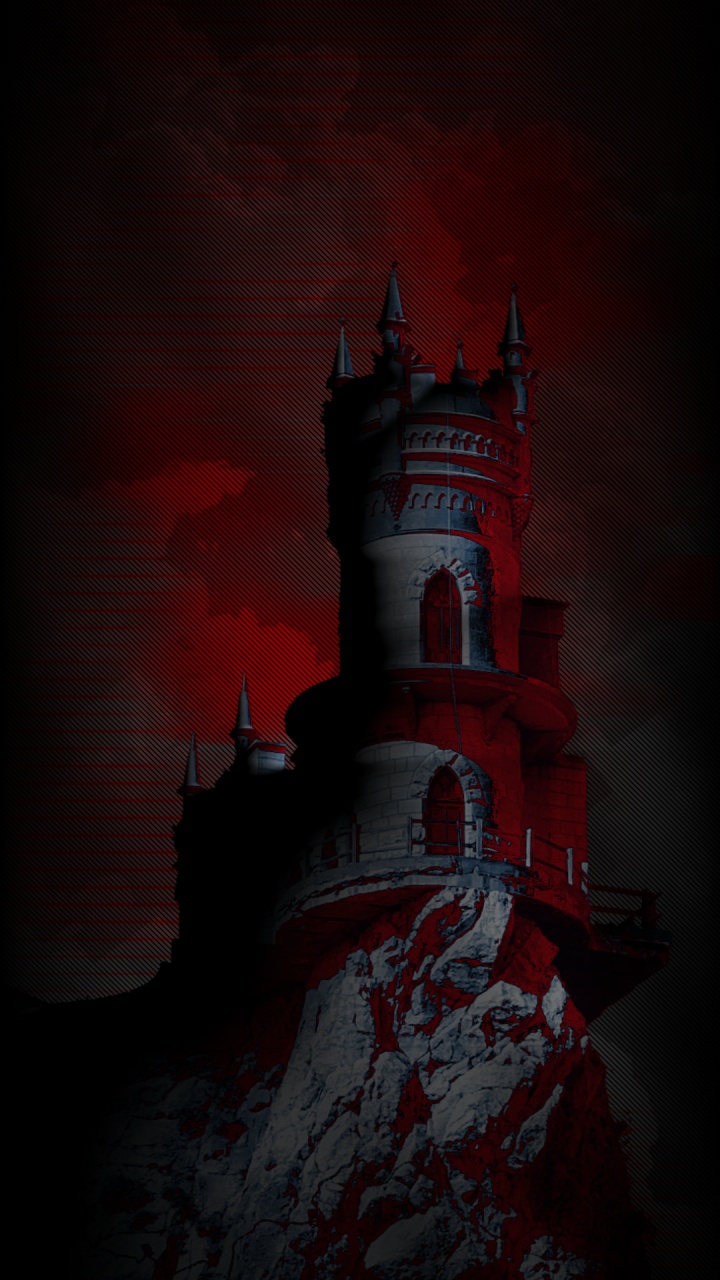 Darkness, Building, Tower, Art, Castle. Wallpaper in 720x1280 Resolution