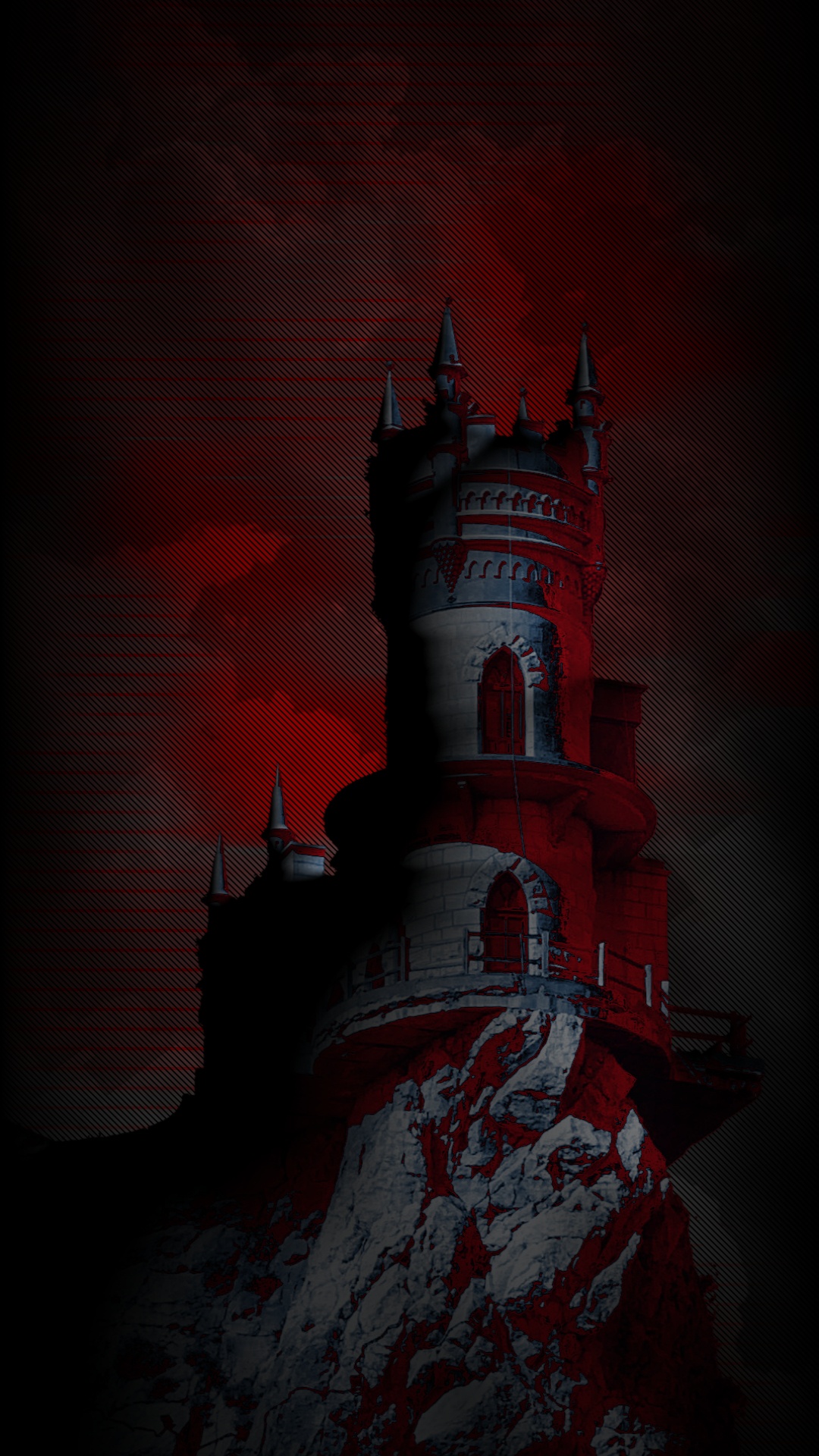 Edificio, Torre, Arte, Castillo, Fachada. Wallpaper in 1080x1920 Resolution