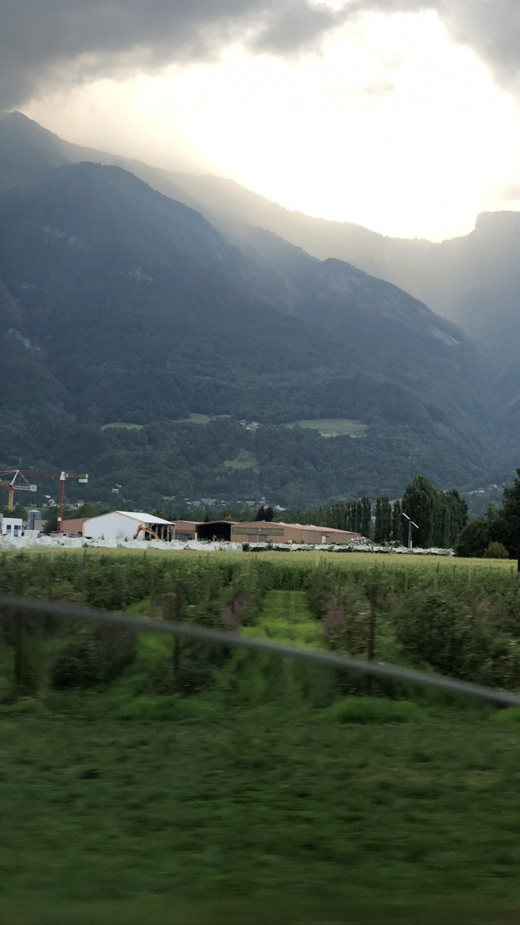 Mountainous Landforms, Mountain Range, Cloud, Highland, Landscape. Wallpaper in 750x1334 Resolution