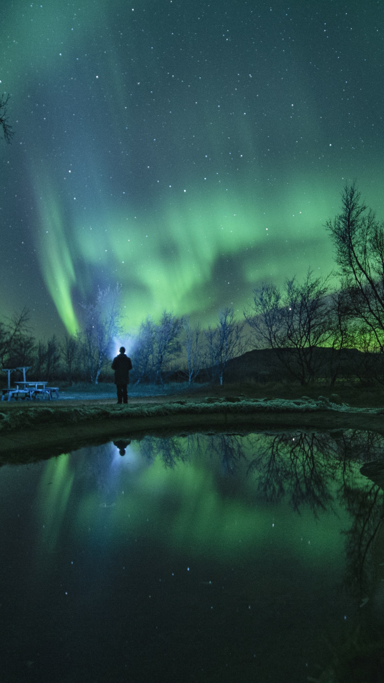 天空, 自然景观, 气氛, 性质, 绿色的 壁纸 750x1334 允许