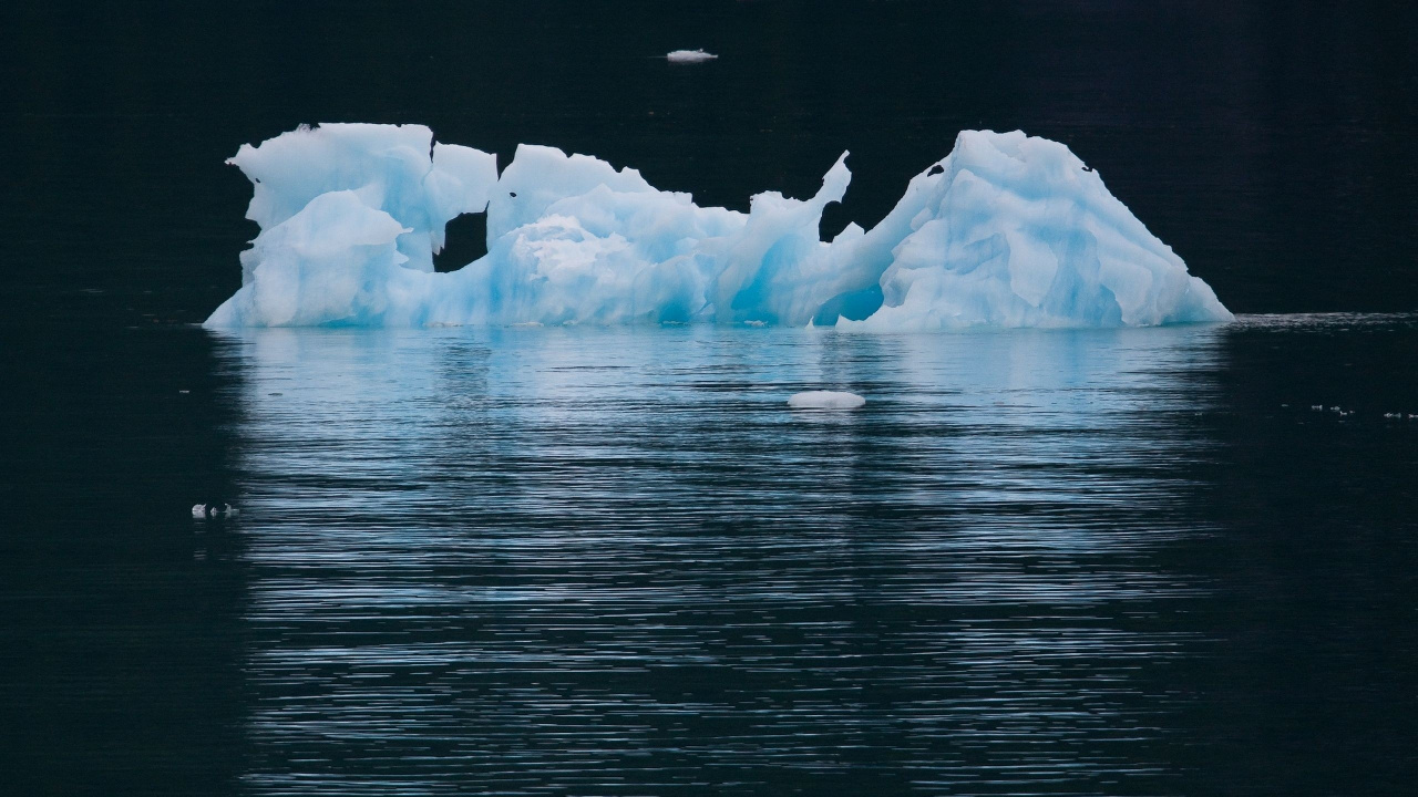 冰山, 北冰洋, 极地冰盖, 海冰的, 冰川地貌 壁纸 1280x720 允许