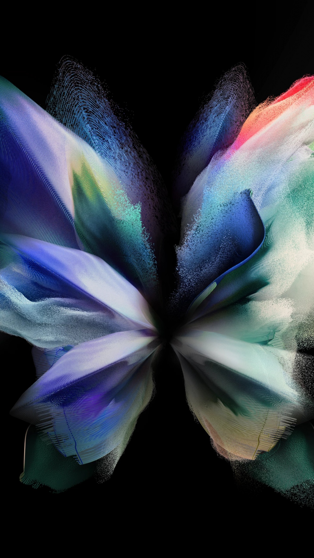 Samsung Galaxy Z Fold 3 – Dark (for IPad). Wallpaper in 1080x1920 Resolution