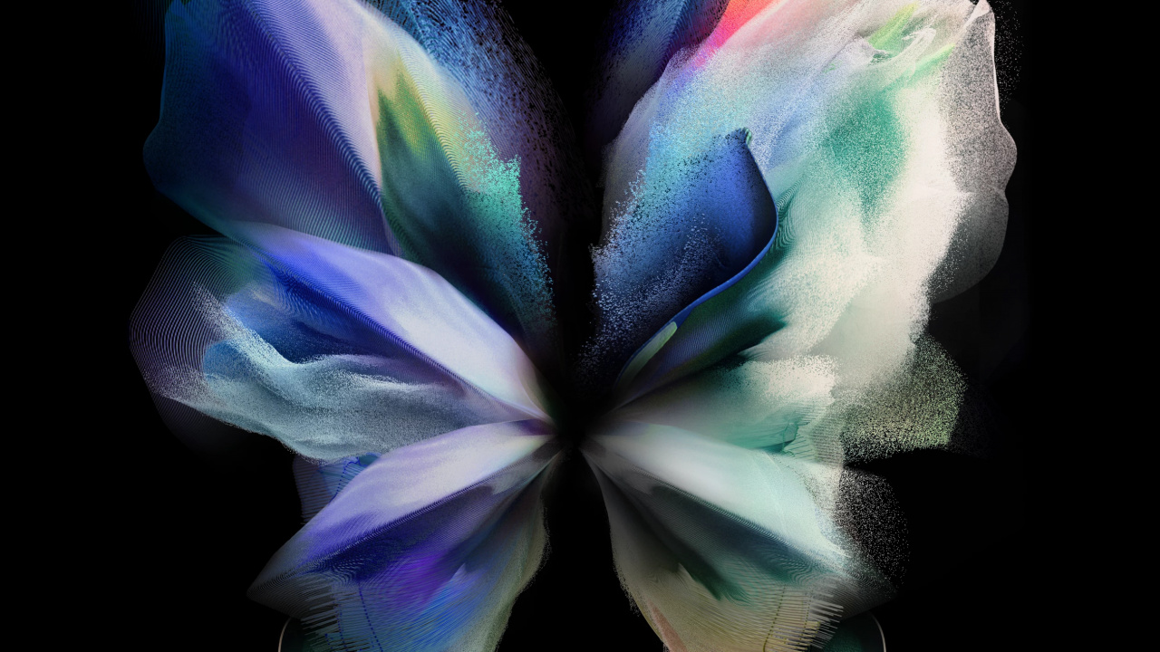 Samsung Galaxy Z Fold 3 – Dark (for IPad). Wallpaper in 1280x720 Resolution