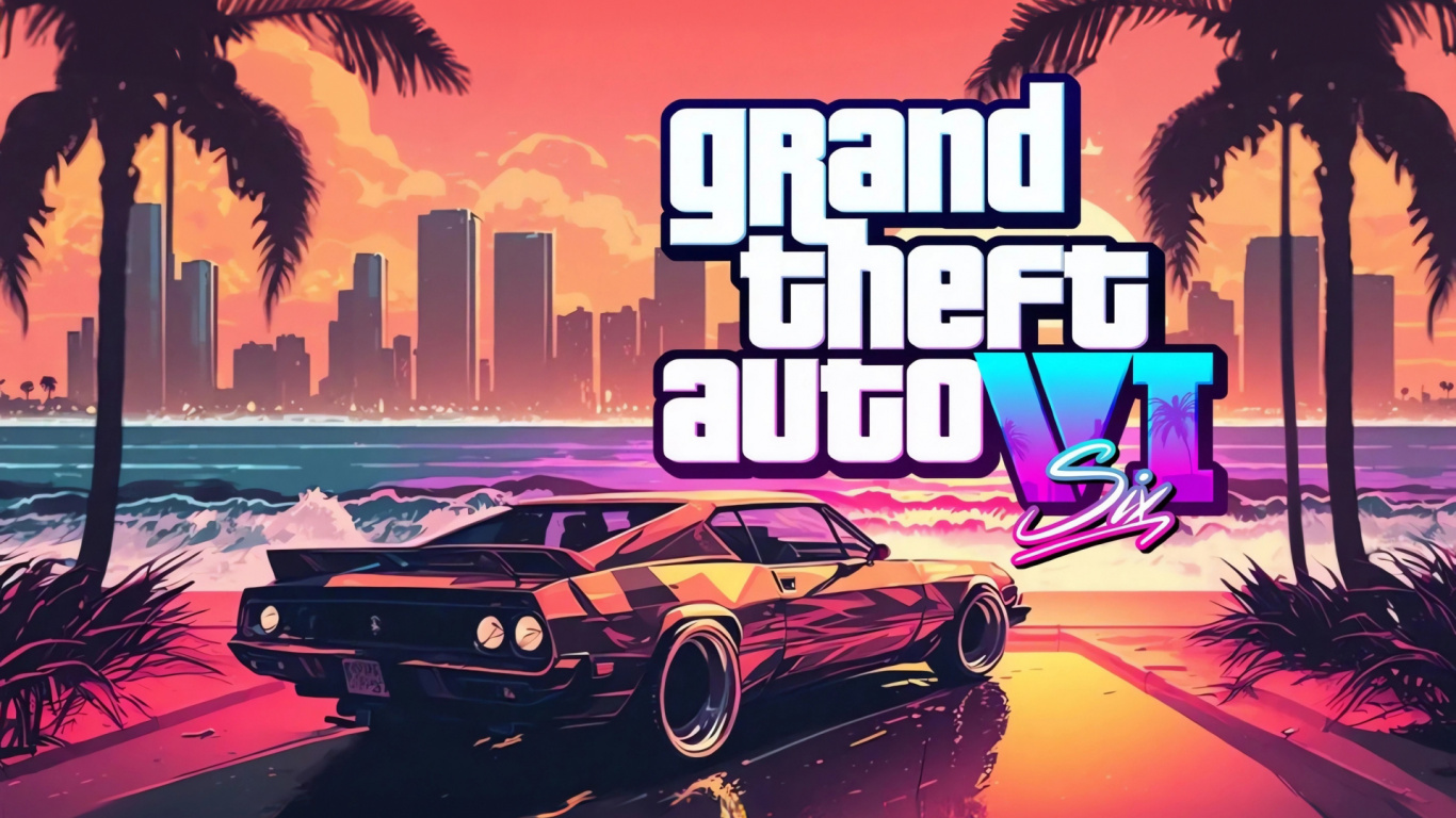 Grand Theft Auto VI, Grand Theft Auto v, Wasser, Automotive Lighting, Baum. Wallpaper in 1366x768 Resolution