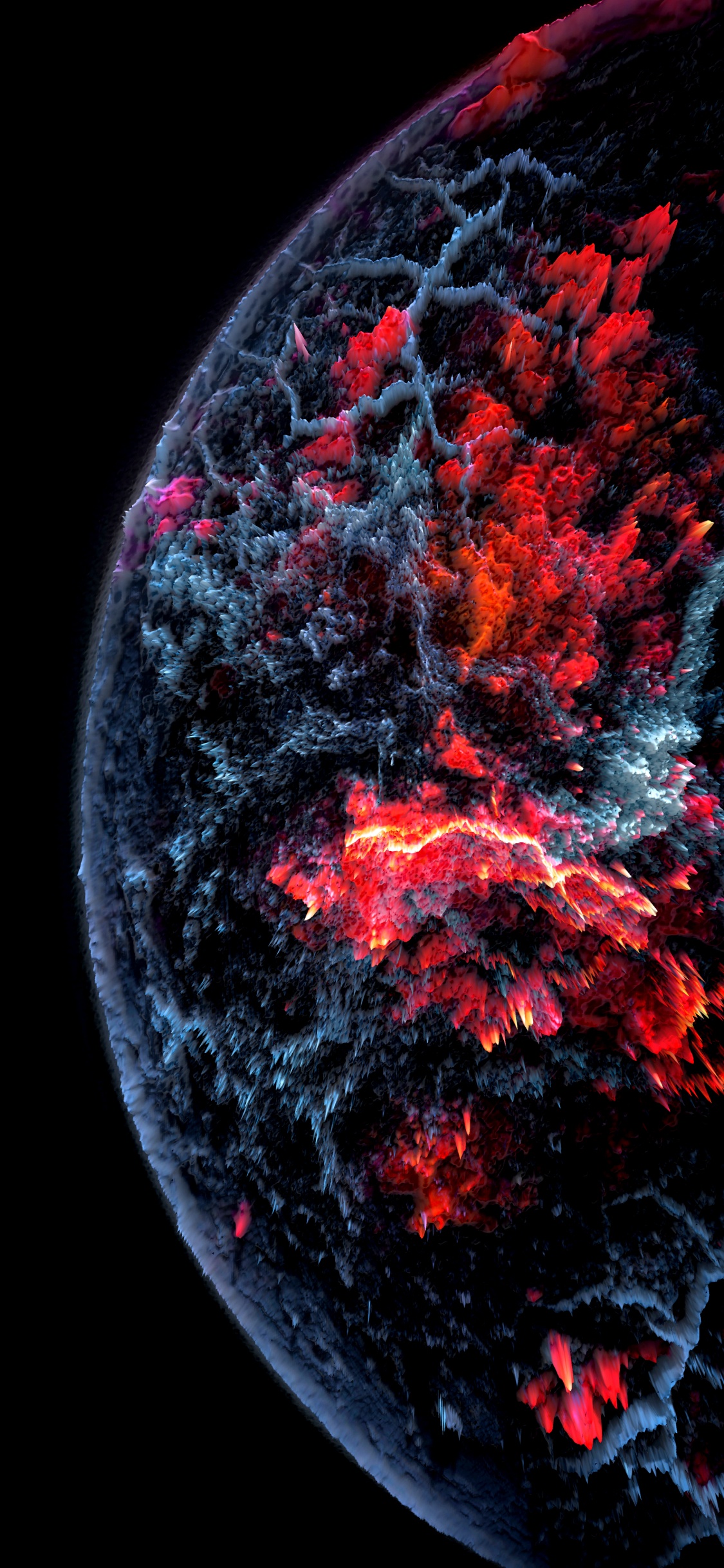 Atmosphère, Terre, Espace, Univers, Liquid. Wallpaper in 1125x2436 Resolution