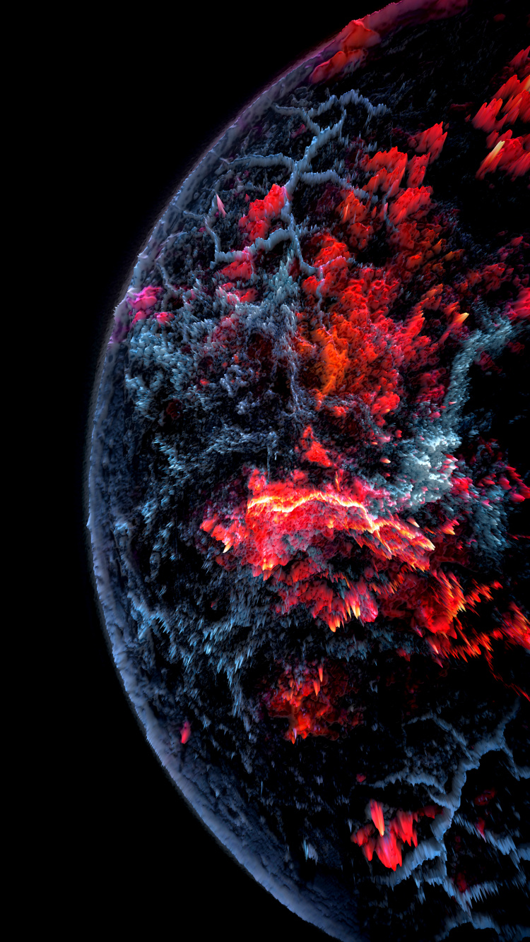 Atmosphère, Terre, Espace, Univers, Liquid. Wallpaper in 750x1334 Resolution