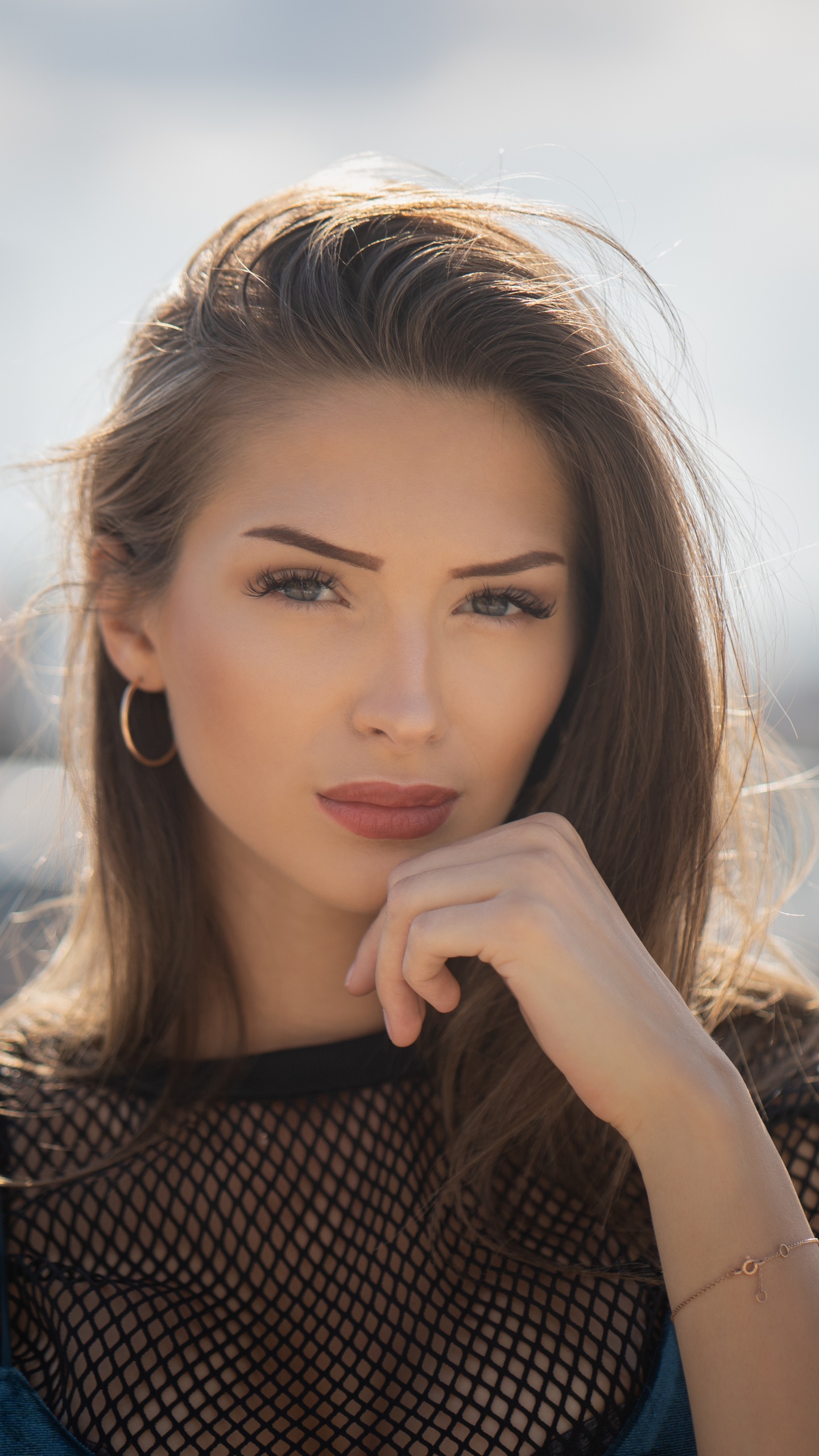 Hair, Face, Lip, Beauty, Street Fashion. Wallpaper in 1440x2560 Resolution