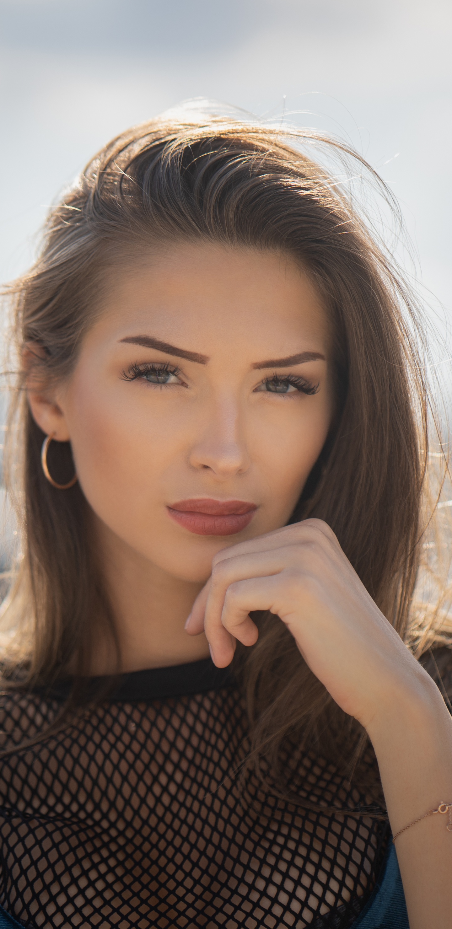 Hair, Face, Lip, Beauty, Street Fashion. Wallpaper in 1440x2960 Resolution