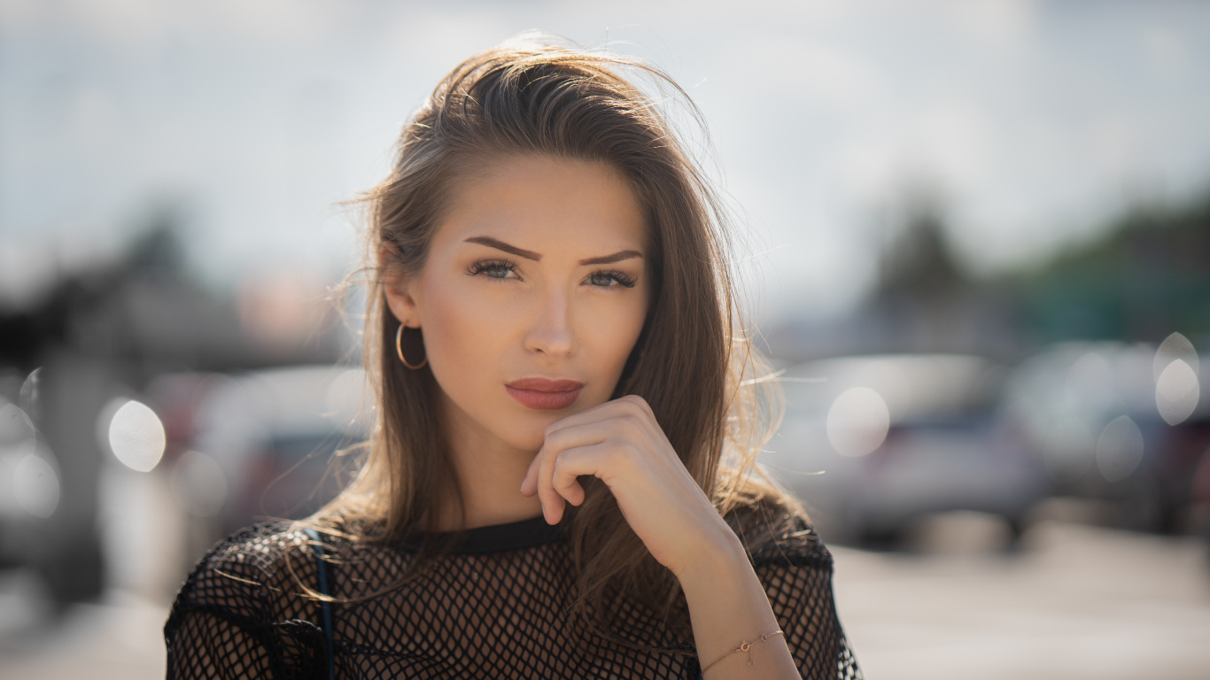 Haar, Gesicht, Lippe, Schönheit, Street Fashion. Wallpaper in 1366x768 Resolution