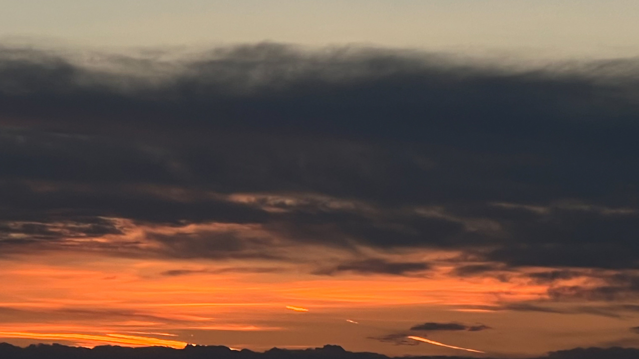 Eau, Atmosphère, Afterglow, Paysage Naturel, Cumulus. Wallpaper in 1280x720 Resolution