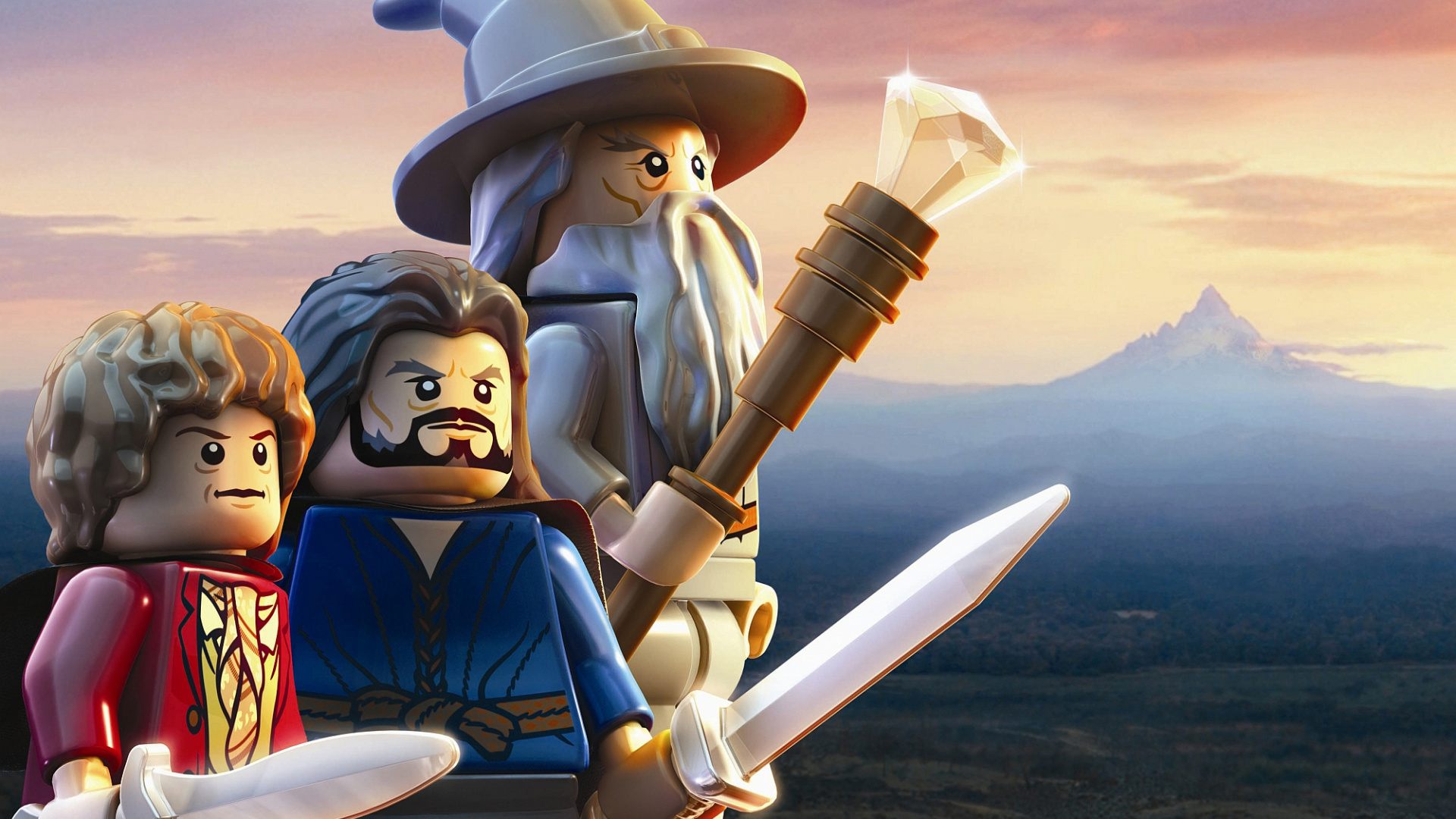 Lego Der Hobbit, Lego Der Herr Der Ringe, Der Hobbit, Bilbo Beutlin, Der Herr Der Ringe. Wallpaper in 1920x1080 Resolution