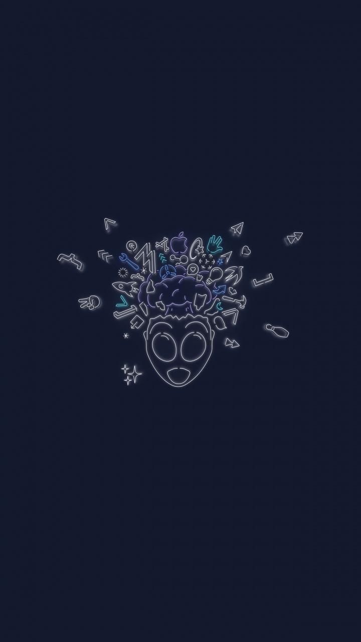 Apple, IPhone, WWDC 2019, Apples, Graphic Design. Wallpaper in 720x1280 Resolution