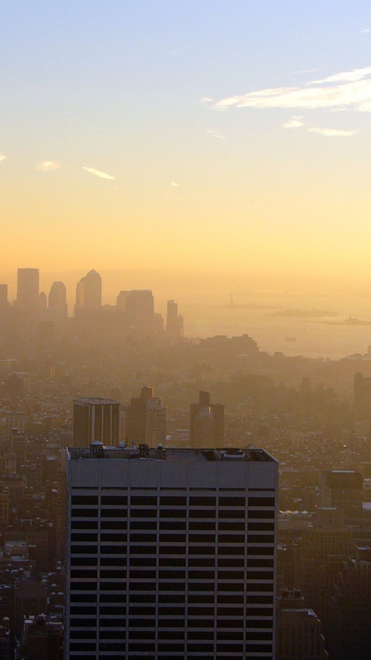 纽约市, 帝国大厦, 城市景观, 大都会, 城市 壁纸 750x1334 允许