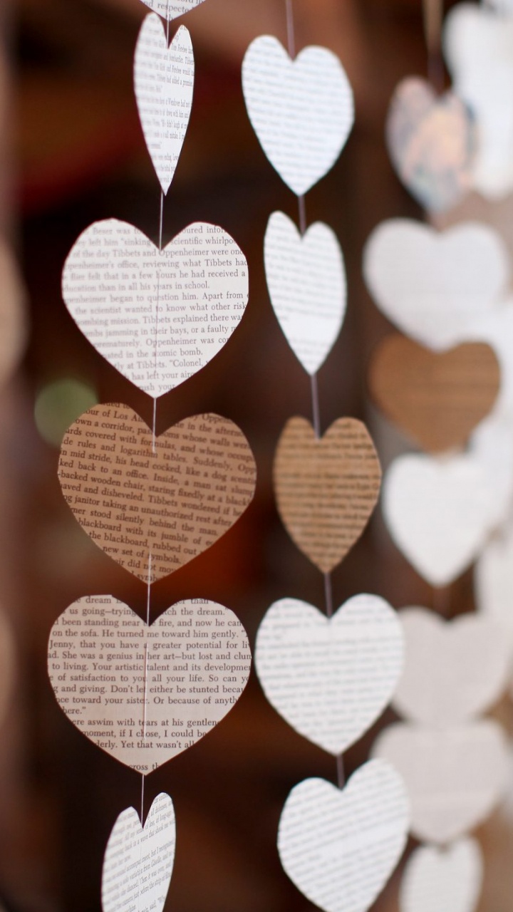Love Wedding, Heart, Wedding, Bride, Centrepiece. Wallpaper in 720x1280 Resolution