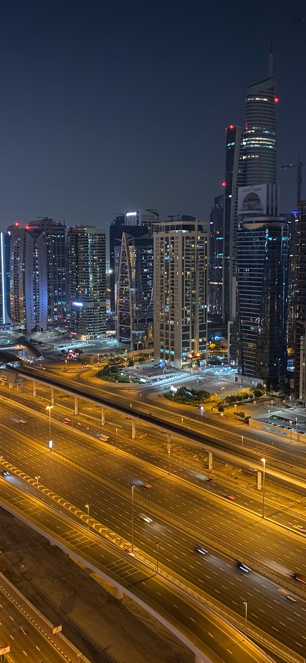 Night, Road, Urban Area, Metropolis, City. Wallpaper in 1242x2688 Resolution