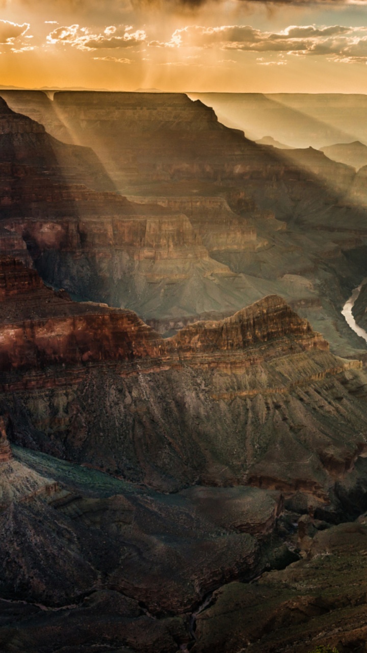 Brown and Gray Mountains Under White Clouds During Daytime. Wallpaper in 720x1280 Resolution