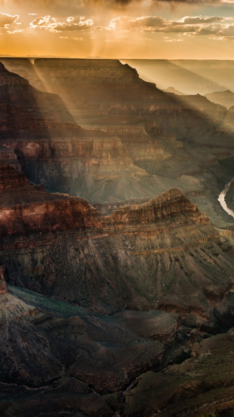 Brown and Gray Mountains Under White Clouds During Daytime. Wallpaper in 750x1334 Resolution