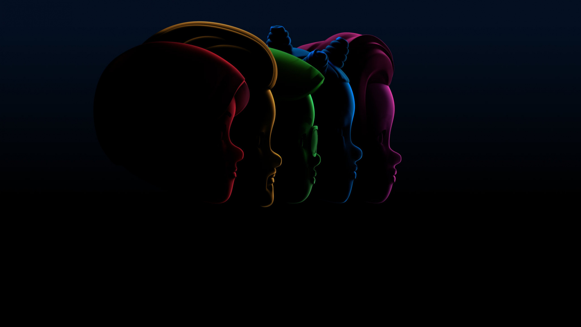Apple MacBook Pro, Apples, 2022, Colorfulness, Visual Effect Lighting. Wallpaper in 1920x1080 Resolution
