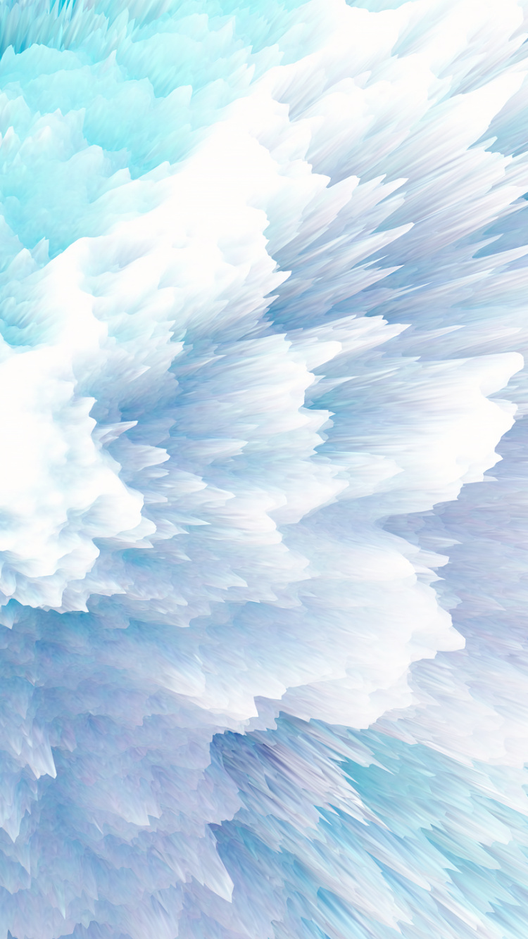 Abstrakte Kunst, Ultrawide-Formate, Azure, Gewässer, Cloud. Wallpaper in 750x1334 Resolution