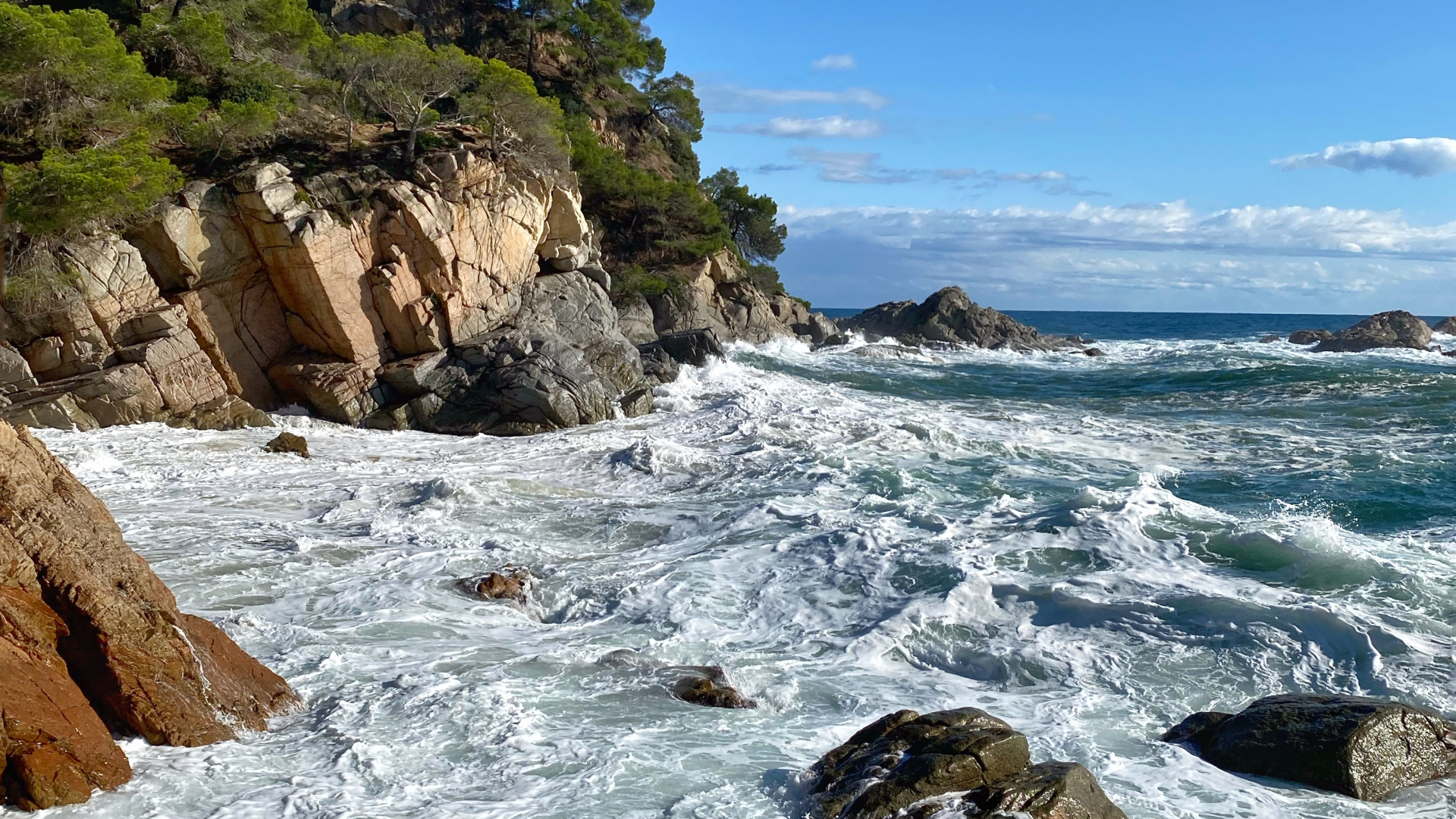 Mer, Corps de L'eau, Rock, Eau, Paysage Naturel. Wallpaper in 1920x1080 Resolution