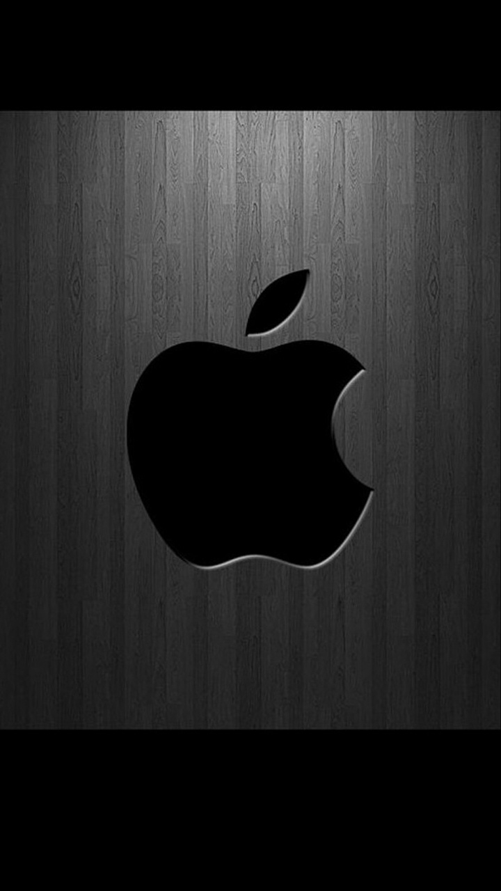 黑色和白色的, Apple, 黑色的 壁纸 720x1280 允许