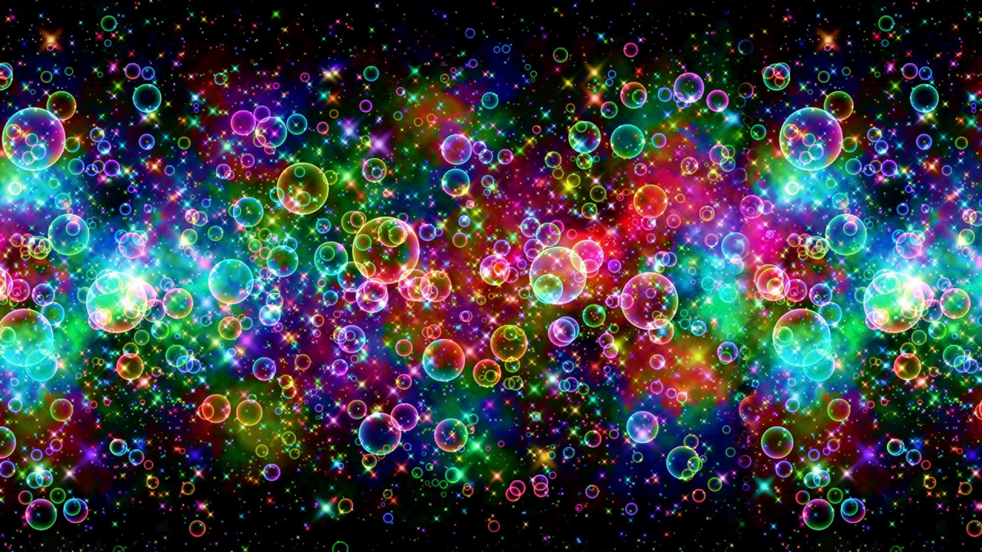 Green Blue and Pink Lights. Wallpaper in 1920x1080 Resolution